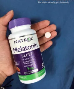 kẹo ngậm natrol melatonin sleep 5mg 250 viên mỹ có tốt không