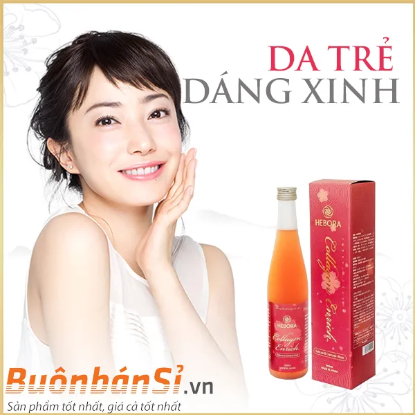 nước uống collagen hebora nhật bản có tốt không