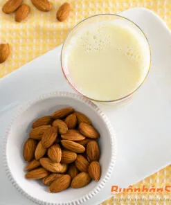 sữa hạnh nhân không đường kirkland organic unsweetened almond milk mua ở đâu