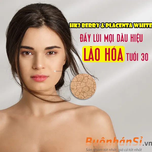 hk2 berry & placenta white chống lão hóa cực đỉnh