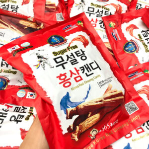 kẹo hồng sâm không đường 500g korea red ginseng candy mua ở đâu