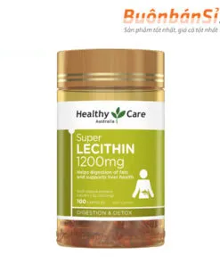 Mầm Đậu Nành Úc Healthy Care Super Lecithin 1200mg chính hãng