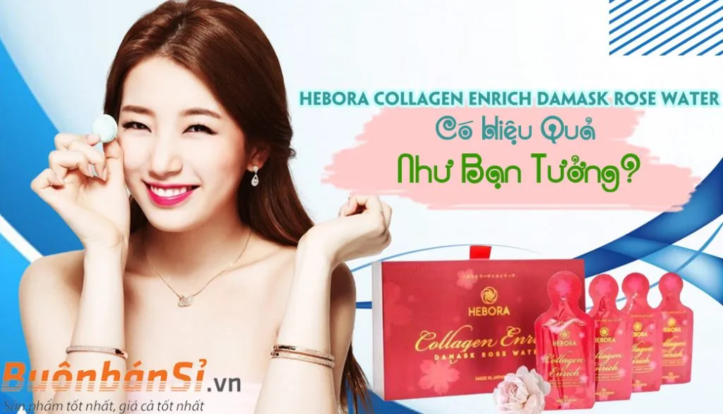 nước uống Collagen Hebora mẫu mới nhất có tốt không