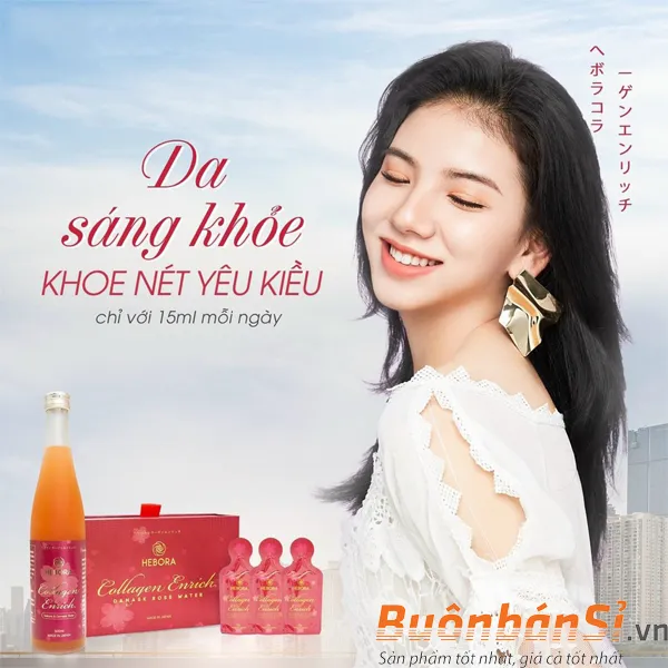 nước uống Collagen Hebora mẫu mới nhất có tốt không