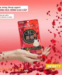 viên uống thơm cơ thể premium infinity fragrance rose 60v mua ở đâu