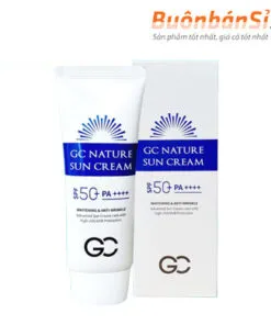 kem chống nắng GC nature sun cream có tốt không