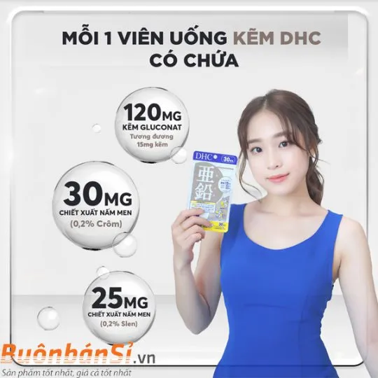 Viên Uống Kẽm DHC có tốt không