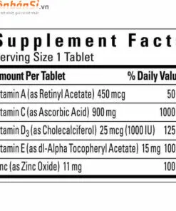 Nature Made Super C With Vitamin D3 & Zinc có tốt không