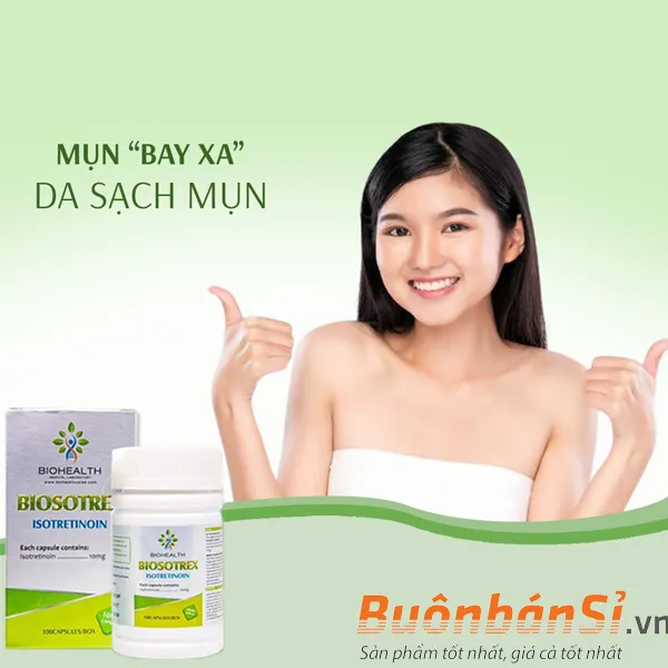 Viên Uống Trị Mụn Biosotrex Review