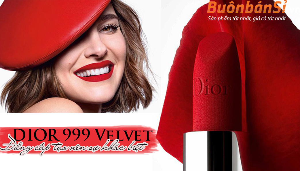 Review Son Dior 999 Velvet  Tan Chảy Với Sắc Màu Và Thiết Kế Đẳng Cấp