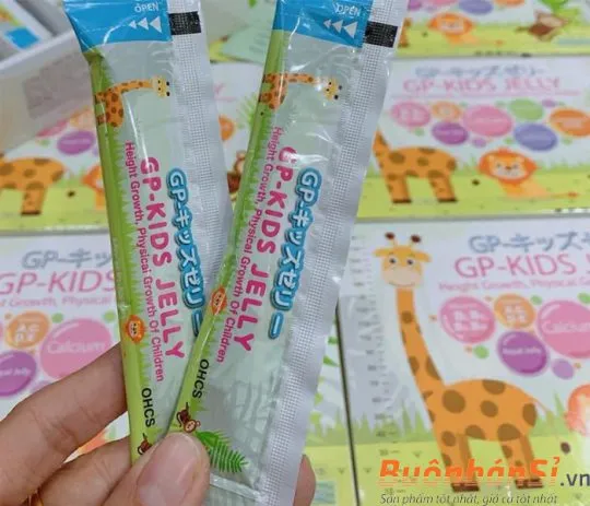 Thạch Trẻ Em GP-Kids Jelly có tốt không