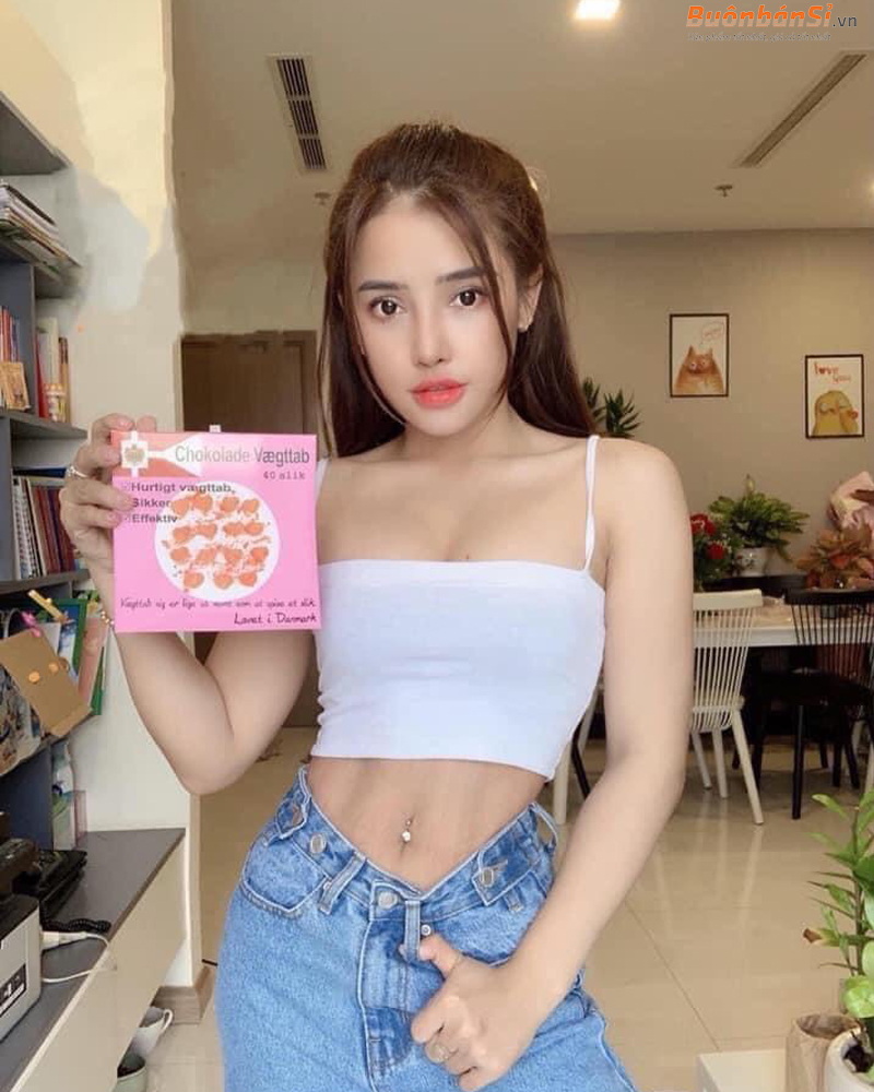 4 LOẠI THUỐC GIẢM CÂN TỰ NHIÊN TỐT NHẤT HIỆN NAY 3 kẹo giảm cân đan mạch hộp hồng