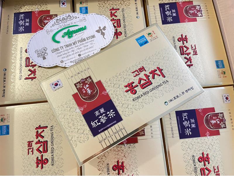Trà Hồng Sâm Korean Red Ginseng Tea chính hãng mua ở đâu