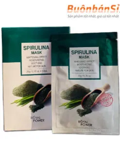 Mặt Nạ Tảo Biển Royal Power spirulina mask hàn quốc