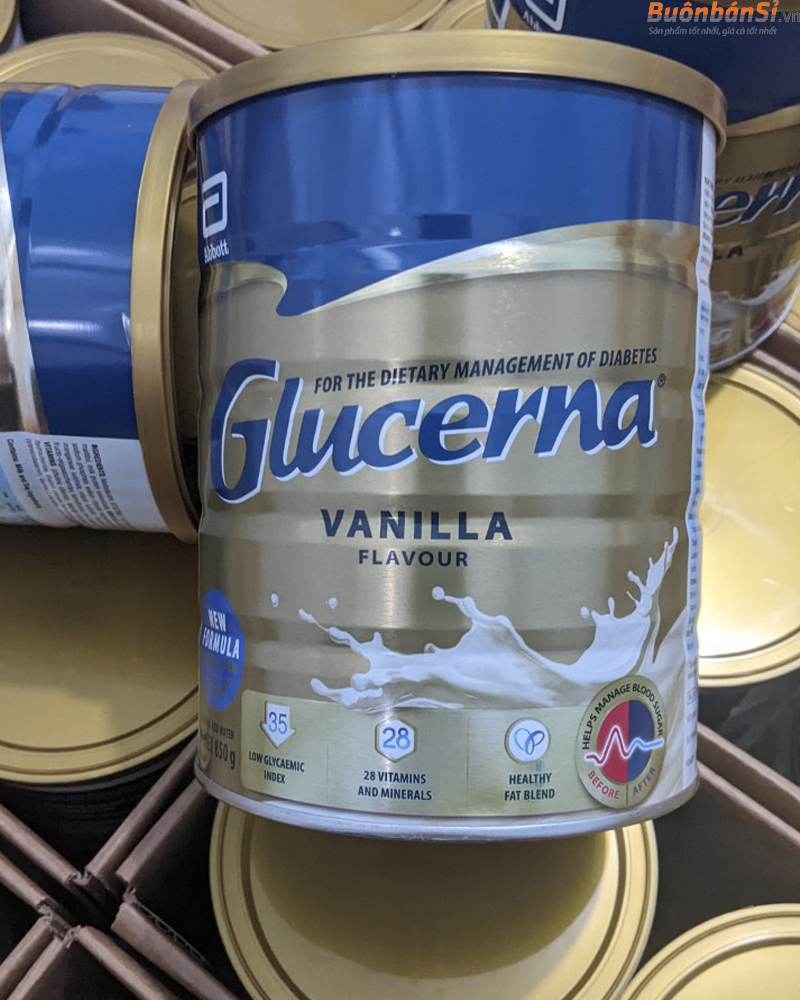 Sữa Bột Glucerna Cho Người Tiểu Đường 850g thành phần