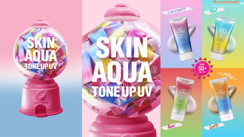 Top 4 kem chống nắng Skin Aqua Tone Up nâng tone, chống nắng “cực đỉnh” cho da dầu 2 thương hiệu skin aqua