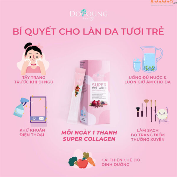 Thạch Doyoung Super Collagen Thêm Tươi Trẻ Mỗi Ngày