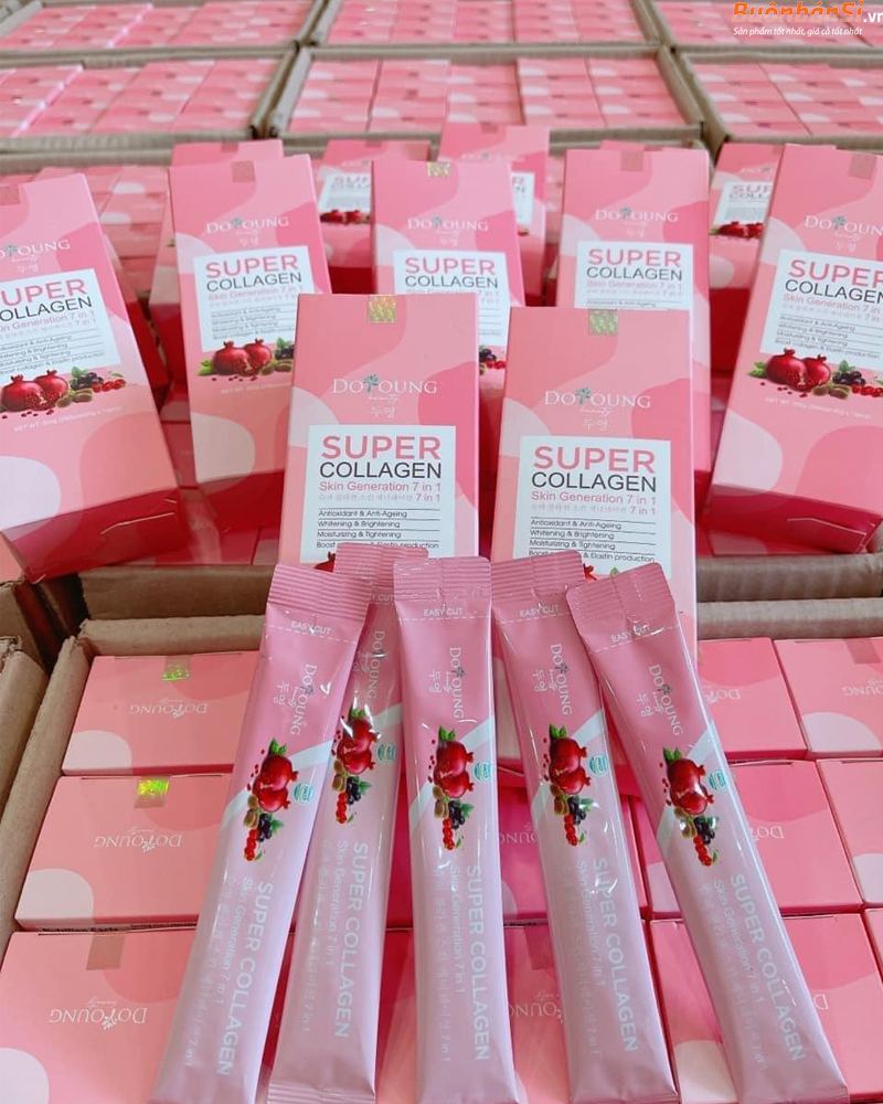 Thạch Doyoung Super Collagen Skin hộp 15 gói mua ở đâu