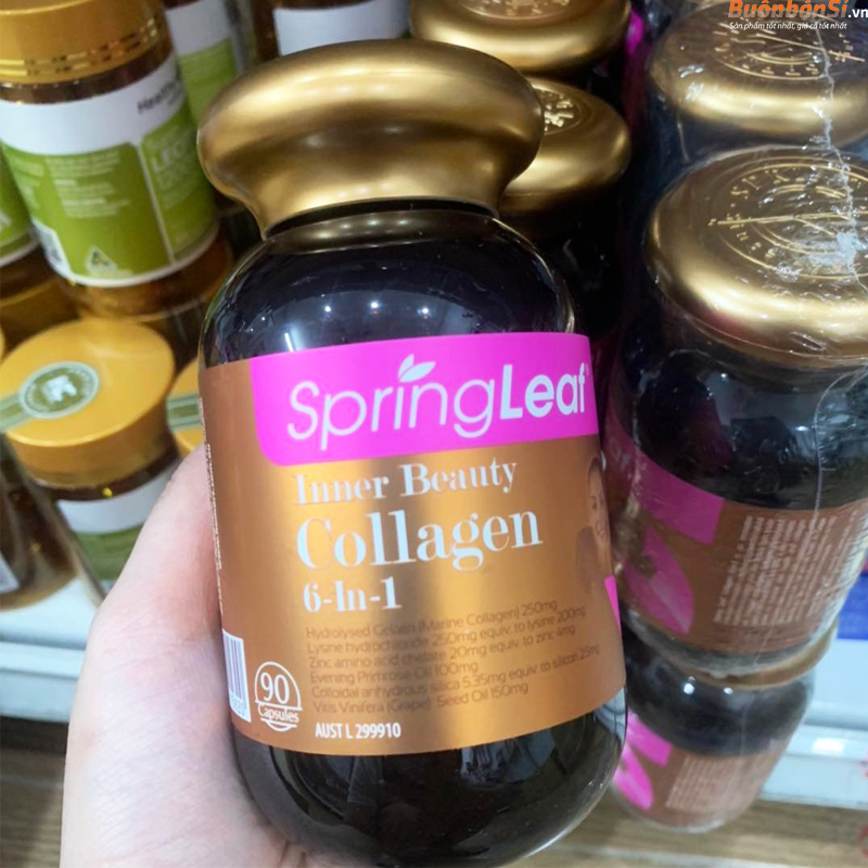 collagen springleaf 6in1 90 viên chính hãng