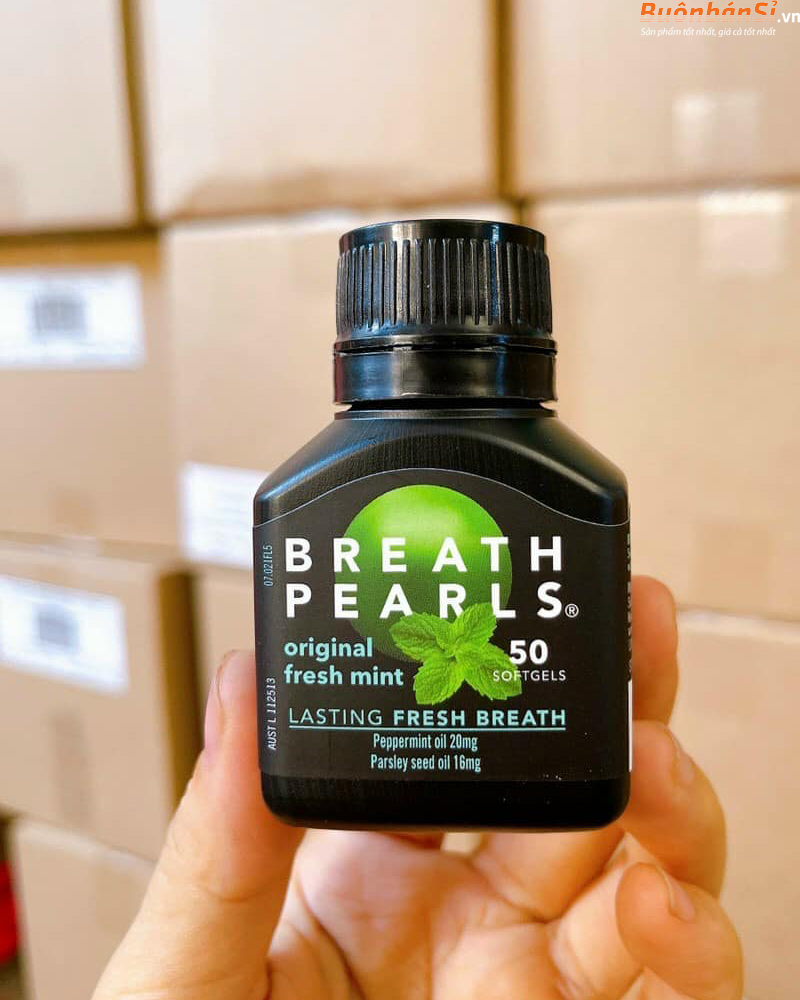 thương hiệu breath pearls