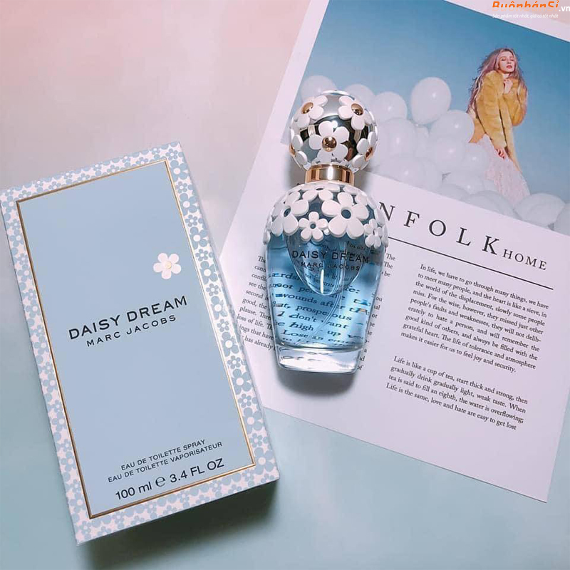 Nước Hoa Nữ Marc Jacobs Daisy Dream For Women Eau De Toilette 100ml 3 Nước Hoa Marc Jacobs Daisy Dream 100ml chứa gì