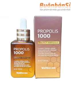 Tinh Chất Keo Ong Wellderma Propolis 1000 Energy Ampoule 50ml