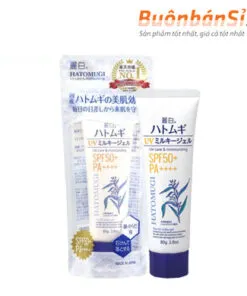 Kem Chống Nắng Hatomugi UV Care & Moisturizing 80g