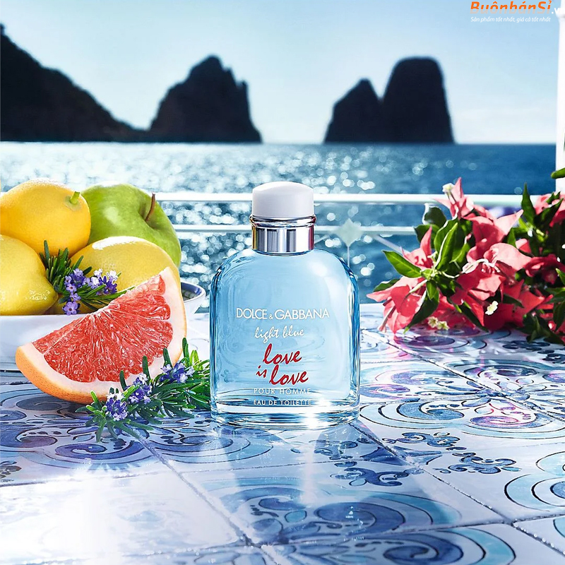 Nước Hoa Nam Dolce & Gabbana Light Blue Love Is Love Pour Homme Eau De Toilette Tester 125ml 2 nước hoa D&G Light Blue Love Is Love Nam tester 125ml thành phần