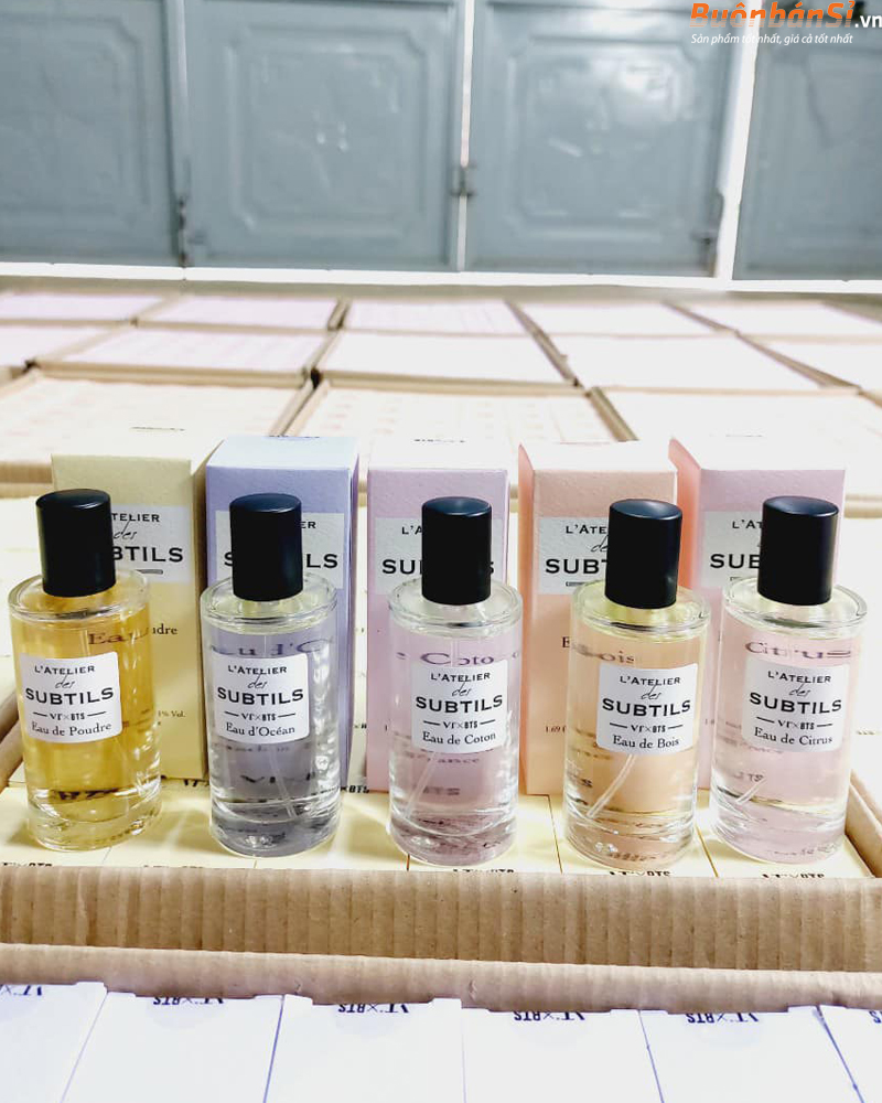 Nước Hoa Nam VT x BTS L'Atelier Des Subtils Eau De Toilette 50ml 1 Nước Hoa VT X BTS L'Atelier Des Subtils 50ml chính hãng