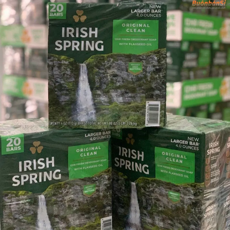 Xà Phòng Irish Spring Original lốc 20 cục mua ở đâu