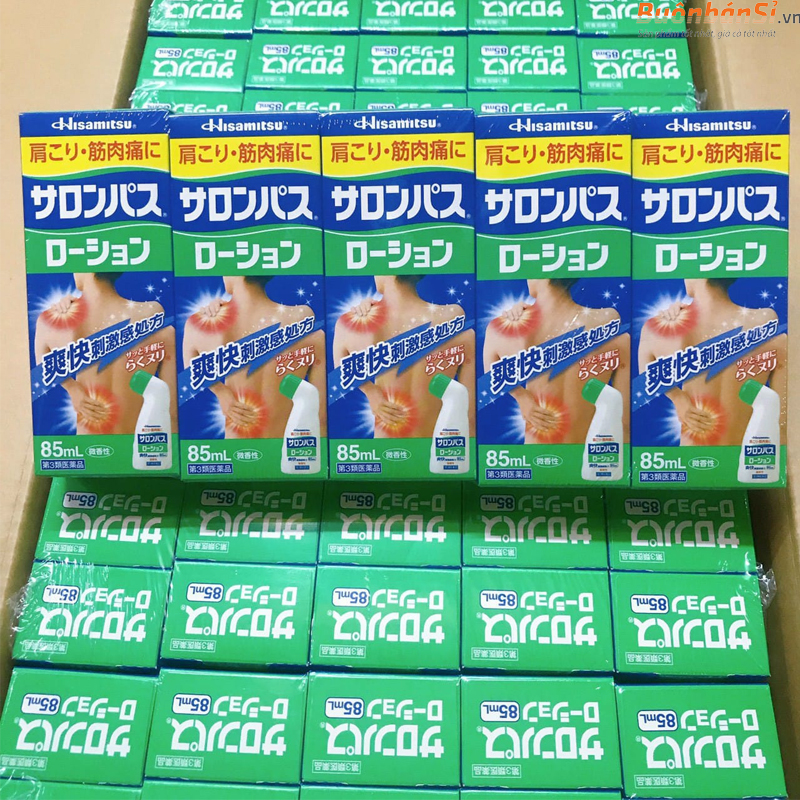 Lăn Giảm Đau Salonpas Lotion Hisamitsu 85ml Nhật Bản 4 Lăn Xương Khớp Hisamitsu salonpas mua ở đâu