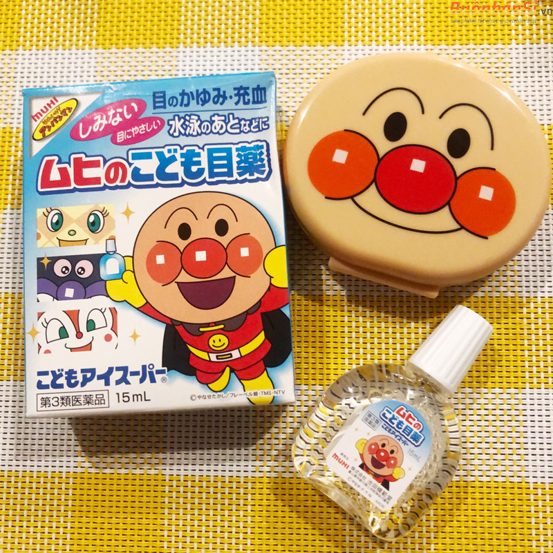 Thuốc Nhỏ Mắt Cho Bé Muhi Children's Eye Drops 15ml 1 Nhỏ Mắt Muhi Cho Bé 15ml chính hãng