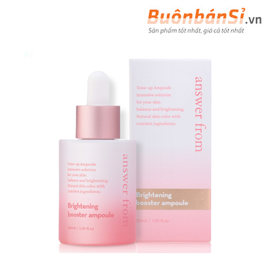 Tinh Chất Answer From Brightening Booster Ampoule 30ml hàn quốc
